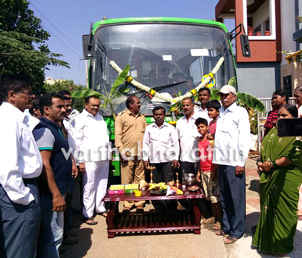 ಜಯನಗರ-ಚಿಕ್ಕಹೊನ್ನೇನಹಳ್ಳಿ ಸಾರಿಗೆ ಬಸ್ ಸಂಚಾರಕ್ಕೆ ಚಾಲನೆ